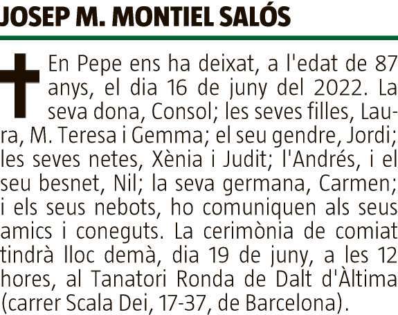 JOSEP  M.  MONTIEL  SALÓS