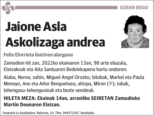 Jaione Asla Askolizaga