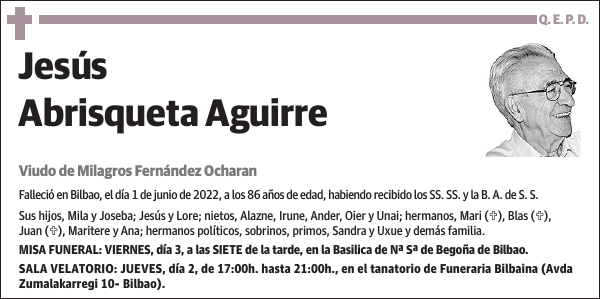 Jesús Abrisqueta Aguirre