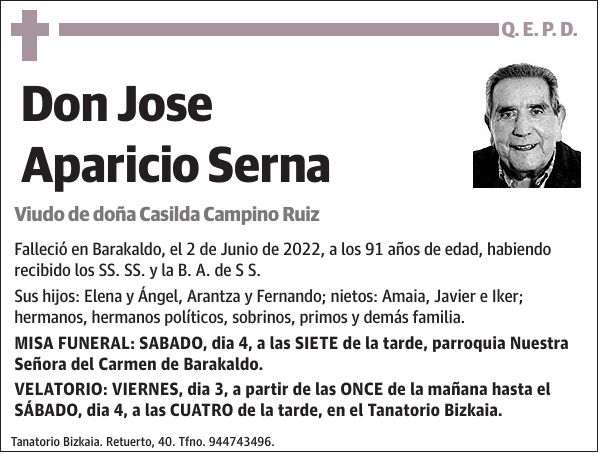 Jose Aparicio Serna