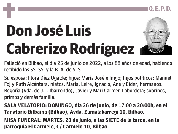 José Luis Cabrerizo Rodríguez