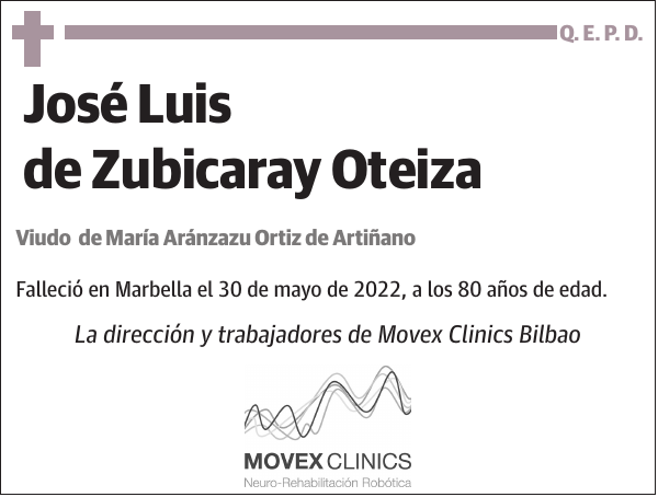 José Luis de Zubicaray Oteiza