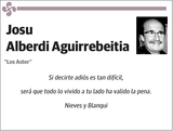 Josu  Alberdi  Aguirrebeitia