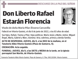 Liberto  Rafael  Estarán  Florencia