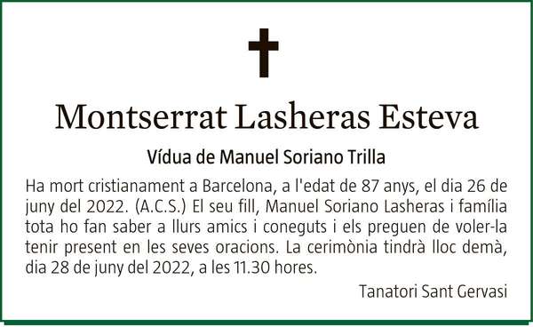 MONTSERRAT  LASHERAS  ESTEVA
