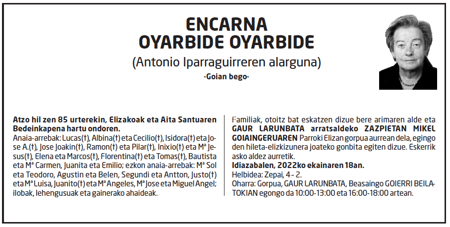 Oyarbide Oyarbide