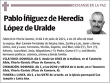 Pablo  Íñiguez  de  Heredia  López  de  Uralde