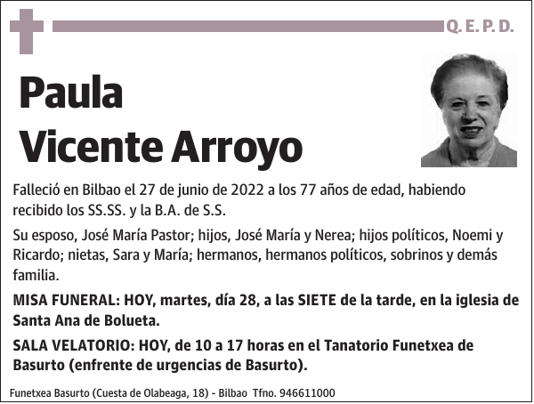 Paula Vicente Arroyo
