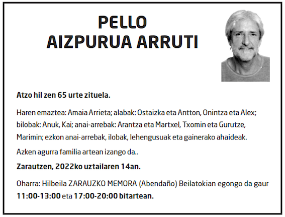 Aizpurua Arruti