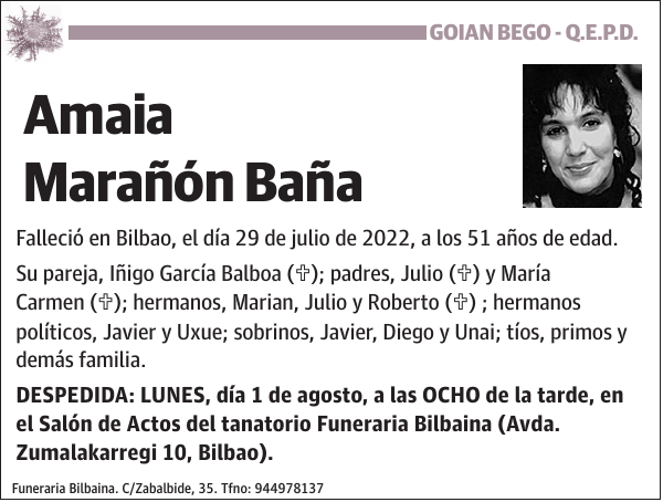 Amaia Marañón Baña