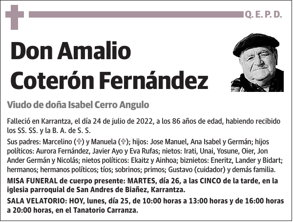 Amalio Coterón Fernández