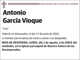 Antonio  García  Vioque