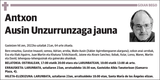 Antxon  Ausin  Unzurrunzaga