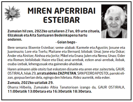 Aperribai Esteibar