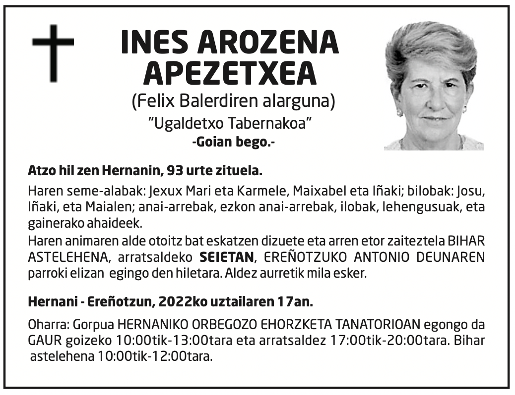Arozena Apezetxea