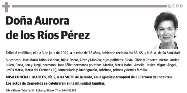 Aurora de los Ríos Pérez
