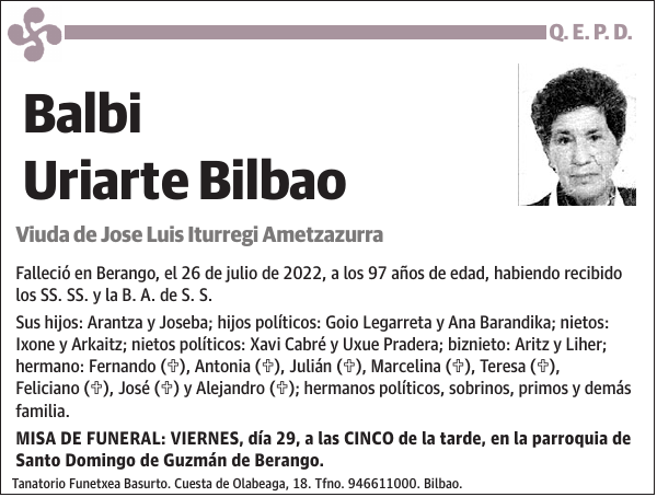 Balbi Uriarte Bilbao