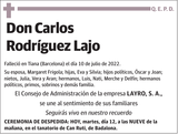 Carlos  Rodríguez  Lajo