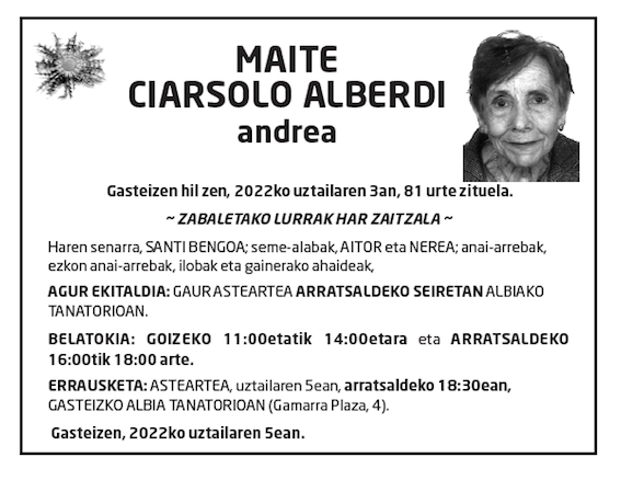 Ciarsolo Alberdi