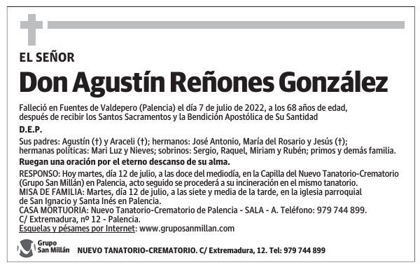 Don Agustín Reñones González