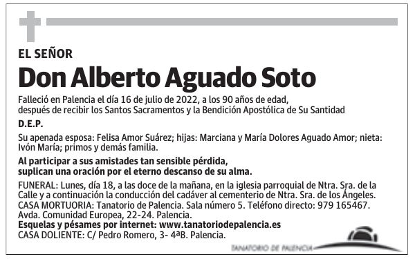 Don Alberto Aguado Soto