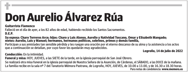 Don  Aurelio  Álvarez  Rúa