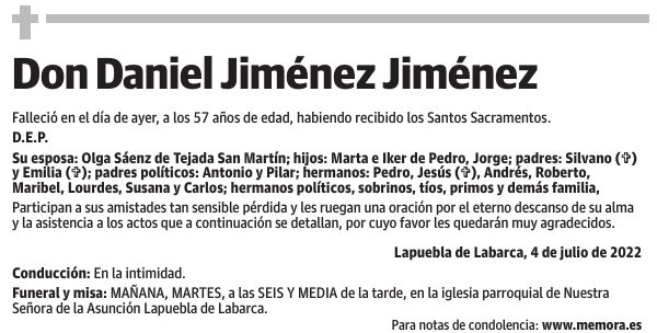 Don  Daniel  Jiménez  Jiménez