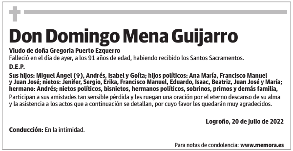 Don  Domingo  Mena  Guijarro