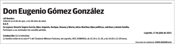 Don  Eugenio  Gómez  González