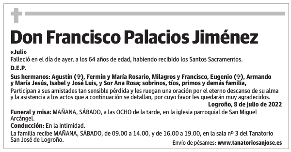 Don  Francisco  Palacios  Jiménez