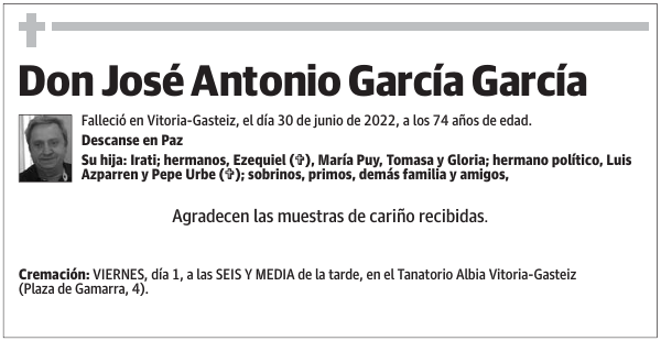 Don  José  Antonio  García  García