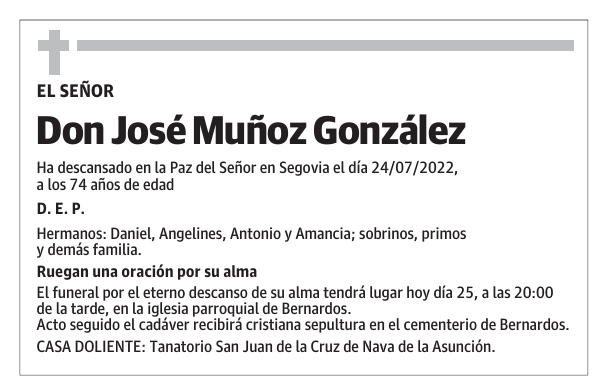 Don José Muñoz González