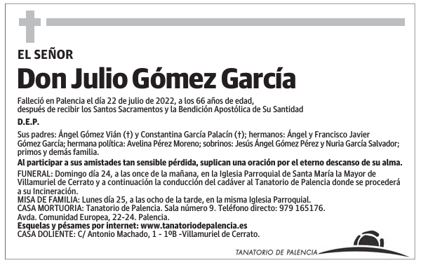 Don Julio Gómez García