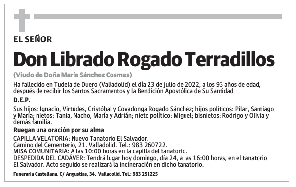 Don Librado Rogado Terradillos