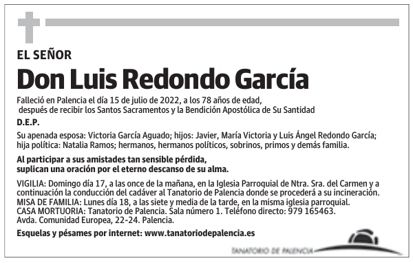Don Luis Redondo García