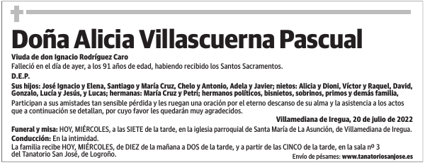 Doña  Alicia  Villascuerna  Pascual