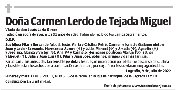 Doña  Carmen  Lerdo  de  Tejada  Miguel