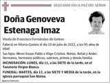 Genoveva  Estenaga  Imaz