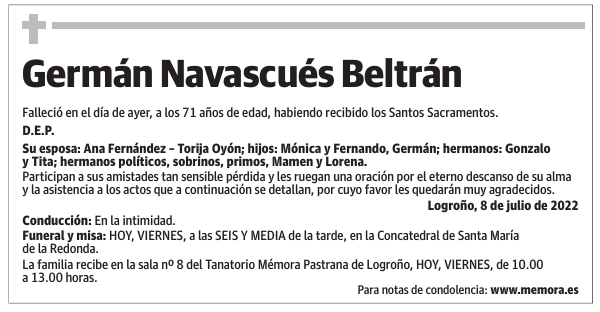 Germán  Navascués  Beltrán
