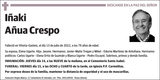Iñaki  Añua  Crespo