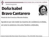 Isabel  Bravo  Cantarero