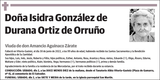 Isidra  González  de  Durana  Ortiz  de  Orruño