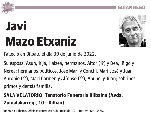 Javi Mazo Etxaniz