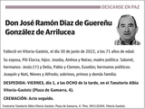José  Ramón  Diaz  de  Guereñu  González  de  Arrilucea