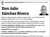 Julio  Sánchez  Rivero