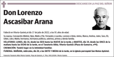 Lorenzo  Ascasibar  Arana