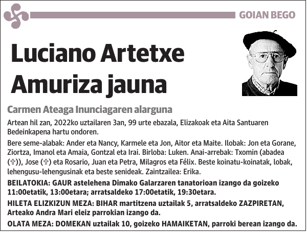 Luciano Artetxe Amuriza