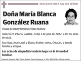 María  Blanca  González  Ruana