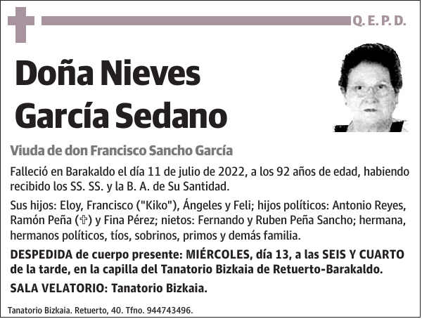 Nieves García Sedano