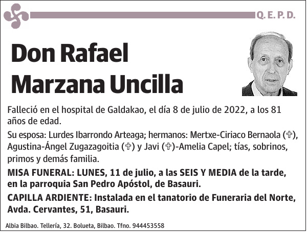 Rafael Marzana Uncilla